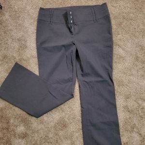 Grey dress slacks